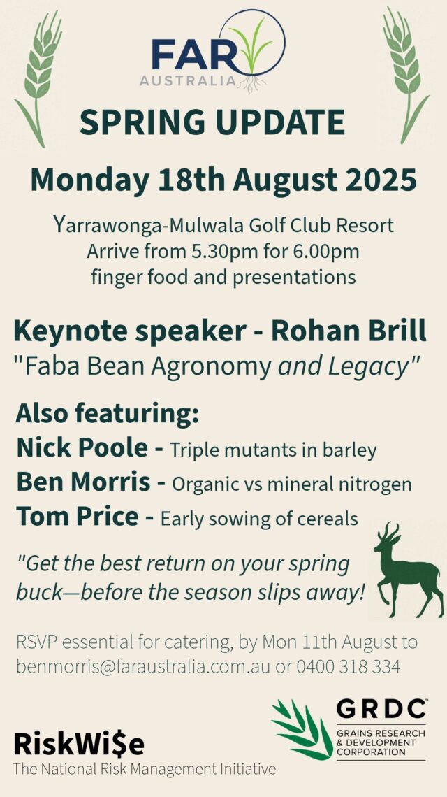 Spring Update Yarra 18.08.2025