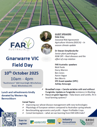 Event flyer for website