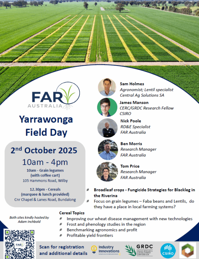 Event flyer for website